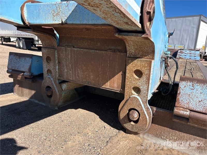 Danko Tri/A Removable Gooseneck Lowboy Trailer Remorque surbaissée