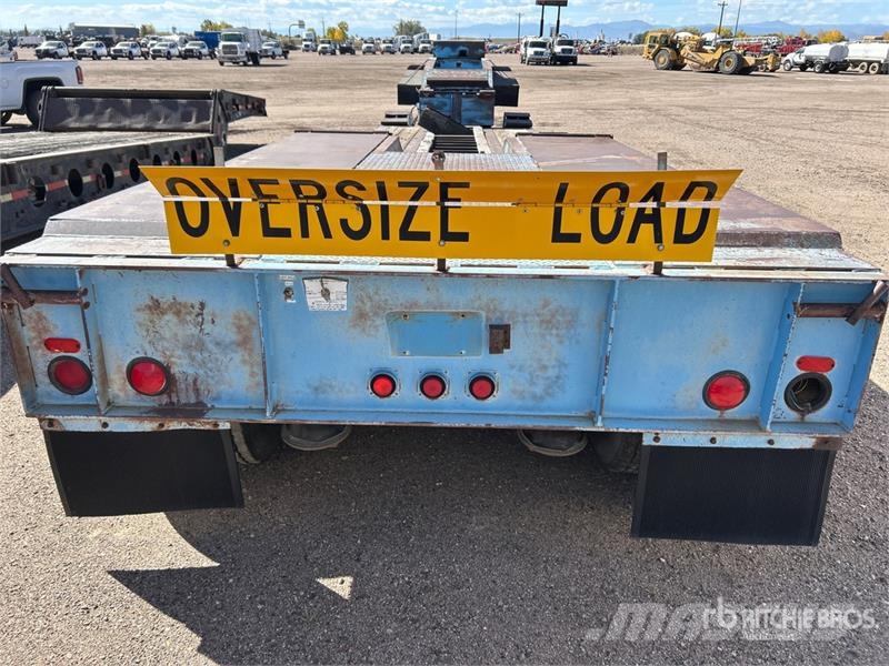 Danko Tri/A Removable Gooseneck Lowboy Trailer Remorque surbaissée