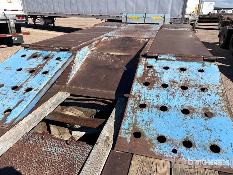 Danko Tri/A Removable Gooseneck Lowboy Trailer Remorque surbaissée