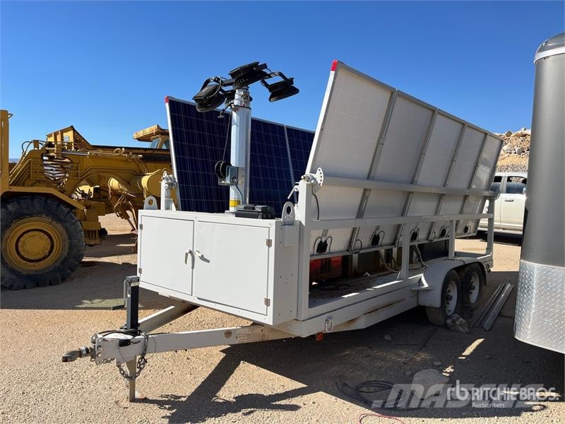  DC Solar MSG SCT 20 15.3 kW Mobile Generator Set Diesel Generators