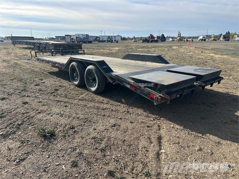  Delco C722A72ESMK 22 ft T/A Equipment Trailer Auto pārvadāšanas treileri