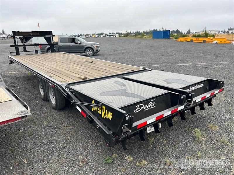 Delta 25 ft T/A Gooseneck Equipment Trailer Autotransporter prikolice