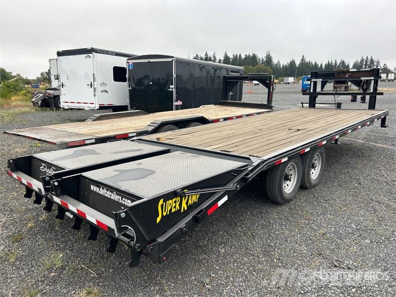Delta 25 ft T/A Gooseneck Equipment Trailer Autotransporter prikolice