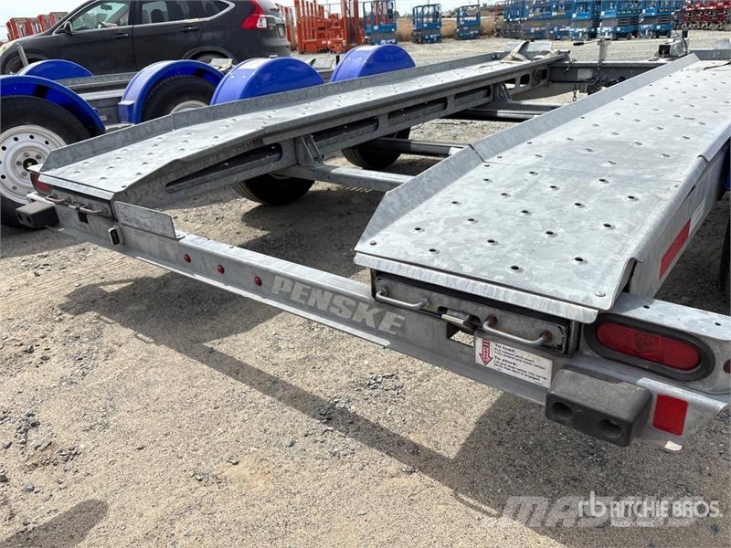 Demco AT7000P T/A 1 Car Open Car Carrier Trailer Návesy na prepravu automobilov