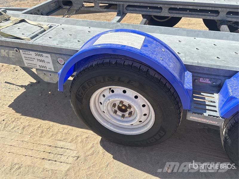 Demco AT7000P T/A 1 Car Open Car Carrier Trailer Vehicle transport semi-trailers