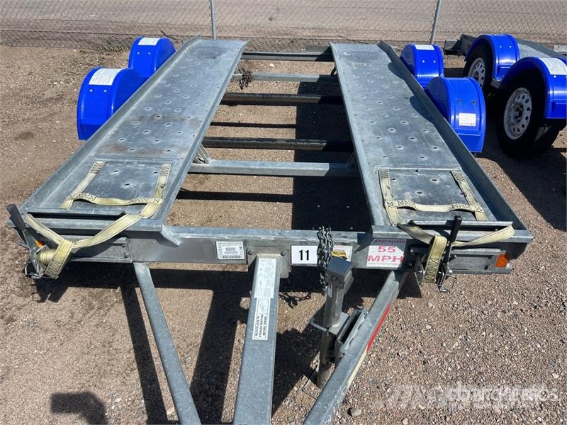 Demco AT7000P T/A 1 Car Open Car Carrier Trailer Návesy na prepravu automobilov