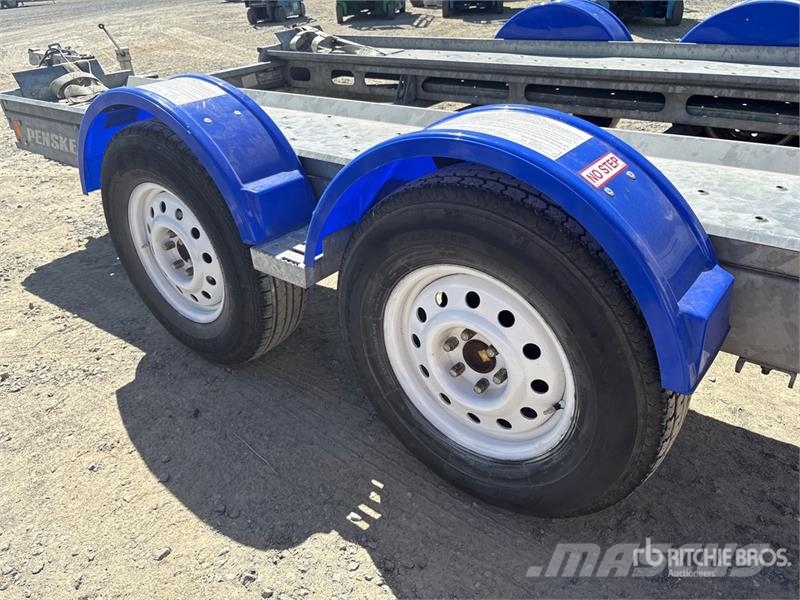 Demco AT7000P T/A 1 Car Open Car Carrier Trailer Vehicle transport semi-trailers