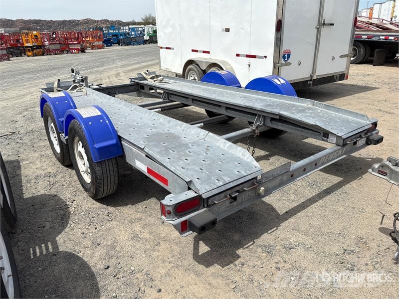 Demco AT7000P T/A 1 Car Open Car Carrier Trailer Návesy na prepravu automobilov