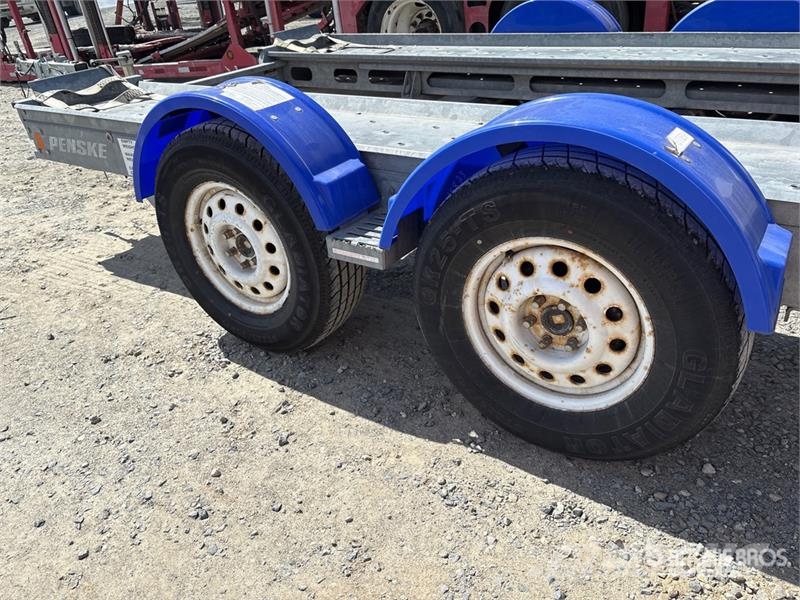 Demco T/A 1 Car Open Car Carrier Trailer Návesy na prepravu automobilov