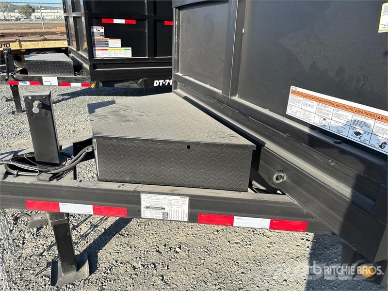  Denton 14 ft T/A Dump Utility Trailer Самоскиди