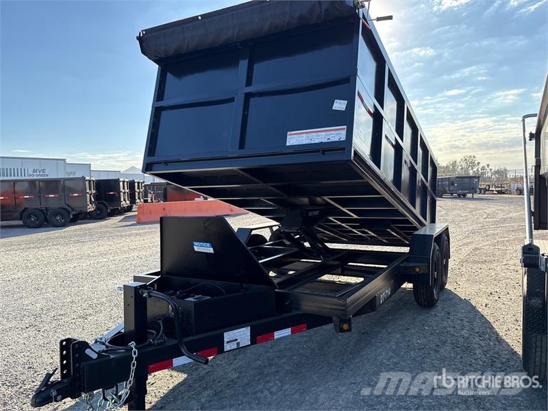  Denton 14 ft T/A Dump Utility Trailer Самоскиди