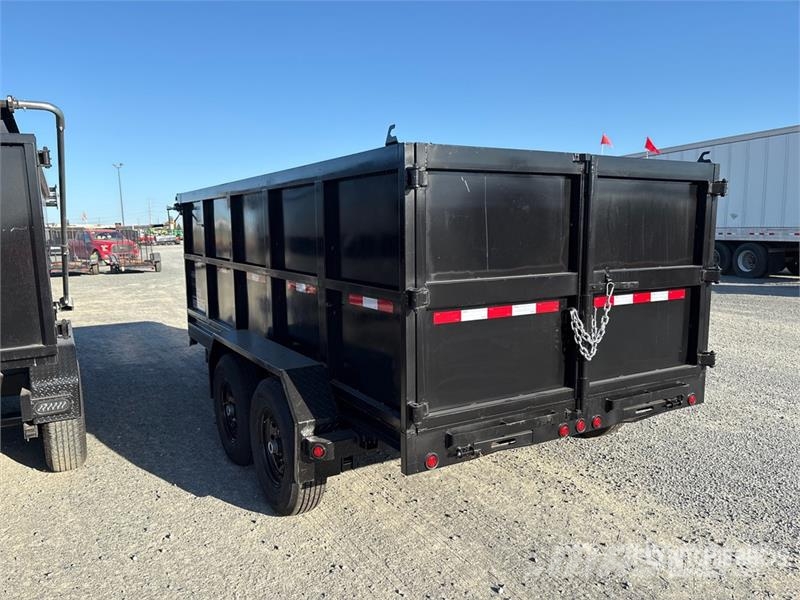  Denton 14 ft T/A Dump Utility Trailer Самоскиди