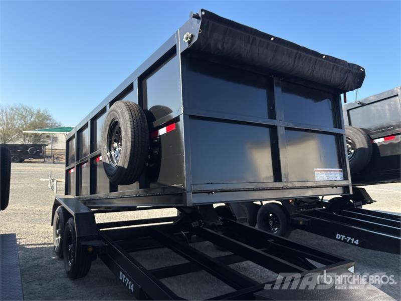 Denton 14 ft T/A Dump Utility Trailer Pašizgāzējs