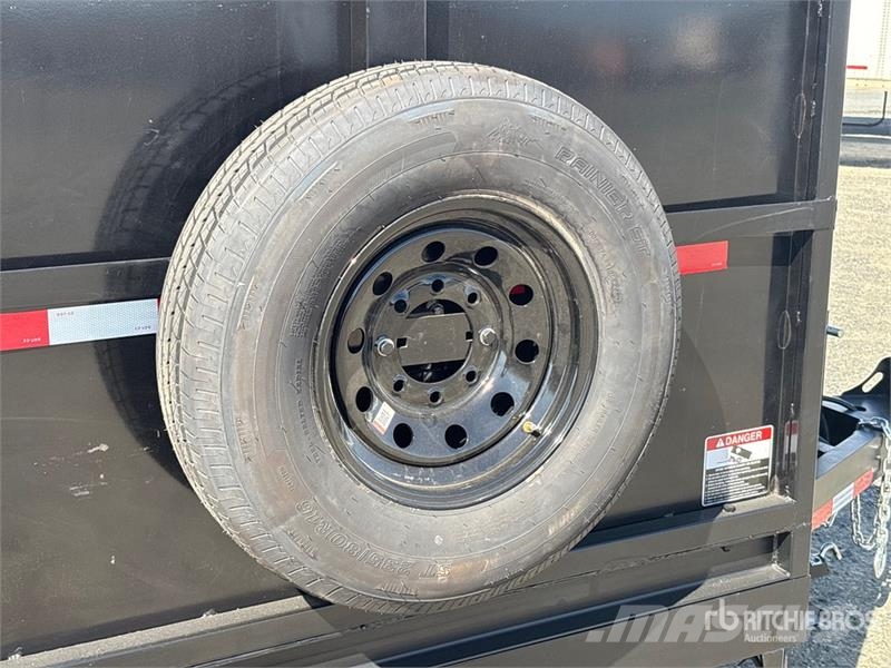 Denton 14 ft T/A Dump Utility Trailer Reboques basculantes
