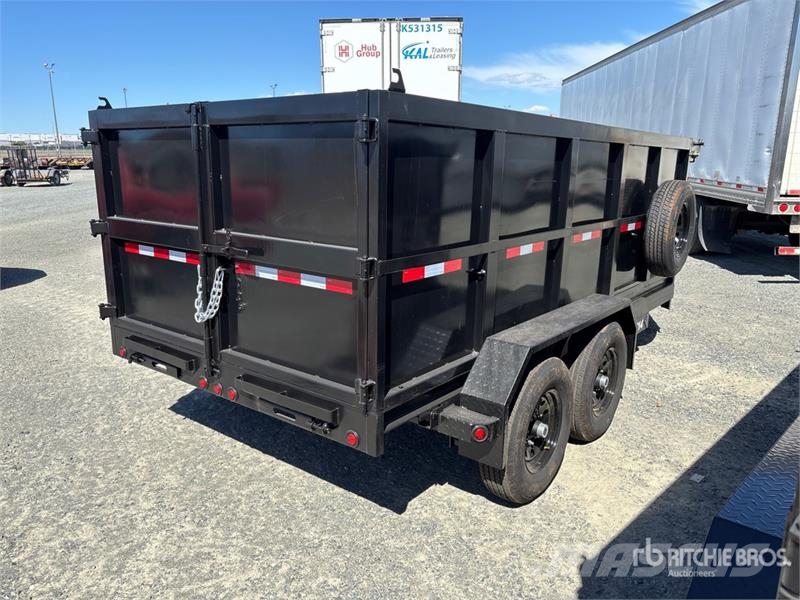 Denton 14 ft T/A Dump Utility Trailer Самоскиди