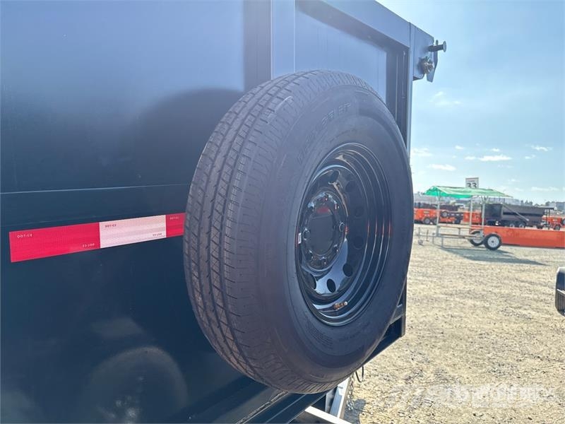  Denton 14 ft T/A Dump Utility Trailer Pašizgāzējs