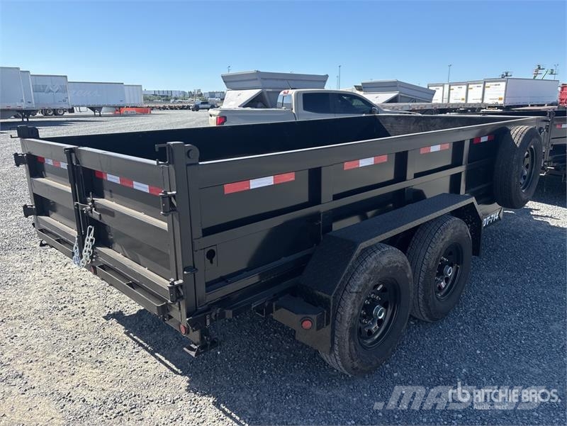 Denton 14 ft T/A Dump Utility Trailer Remorque benne