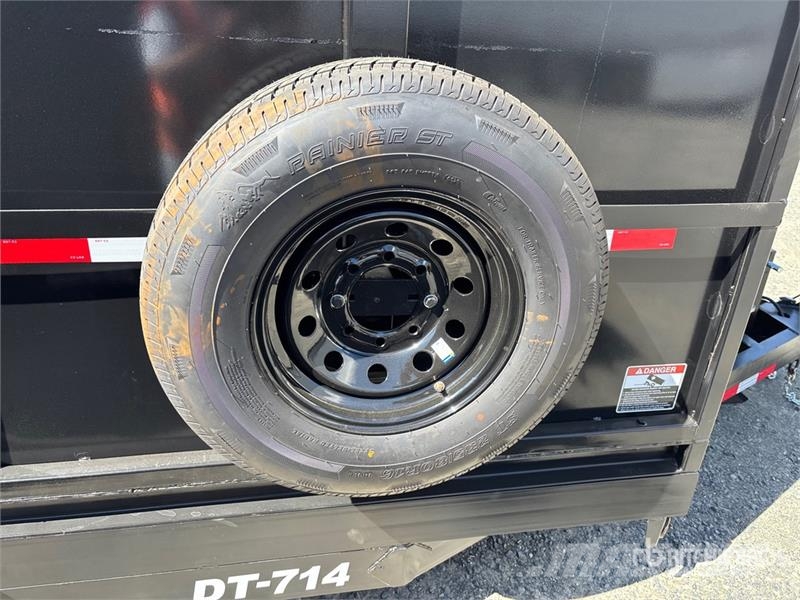 Denton 14 ft T/A Dump Utility Trailer Самоскиди