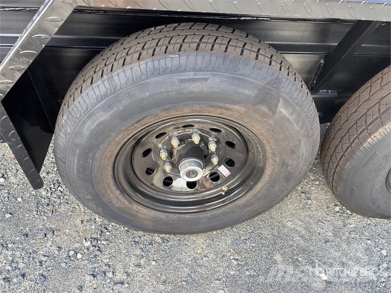 Denton 14 ft T/A Dump Utility Trailer Reboques basculantes