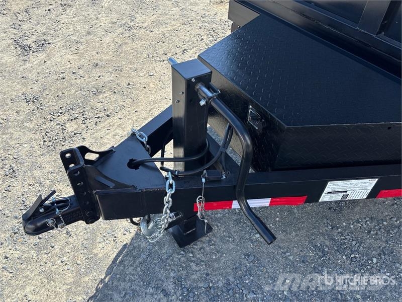 Denton 14 ft T/A Dump Utility Trailer Reboques basculantes