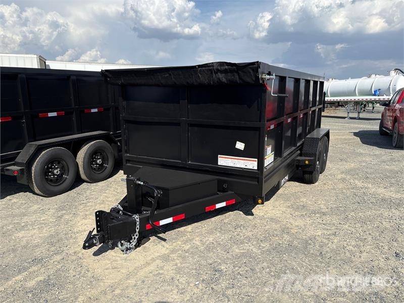  Denton 14 ft T/A Dump Utility Trailer Pašizgāzējs