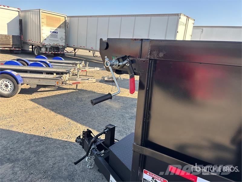 Denton 14 ft T/A Dump Utility Trailer Pašizgāzējs