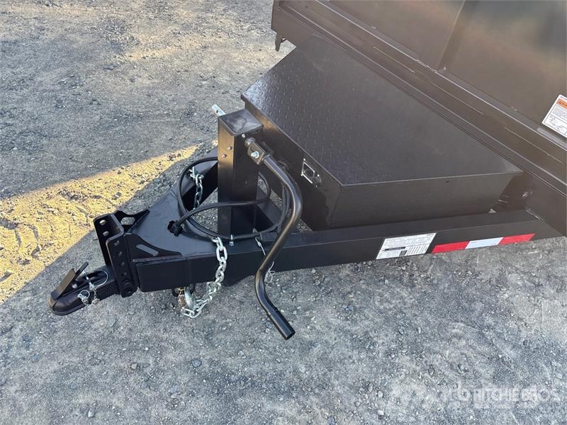 Denton 14 ft T/A Dump Utility Trailer Pašizgāzējs