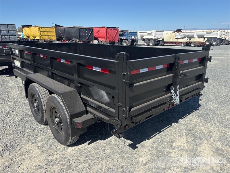 Denton 14 ft T/A Dump Utility Trailer Remorque benne
