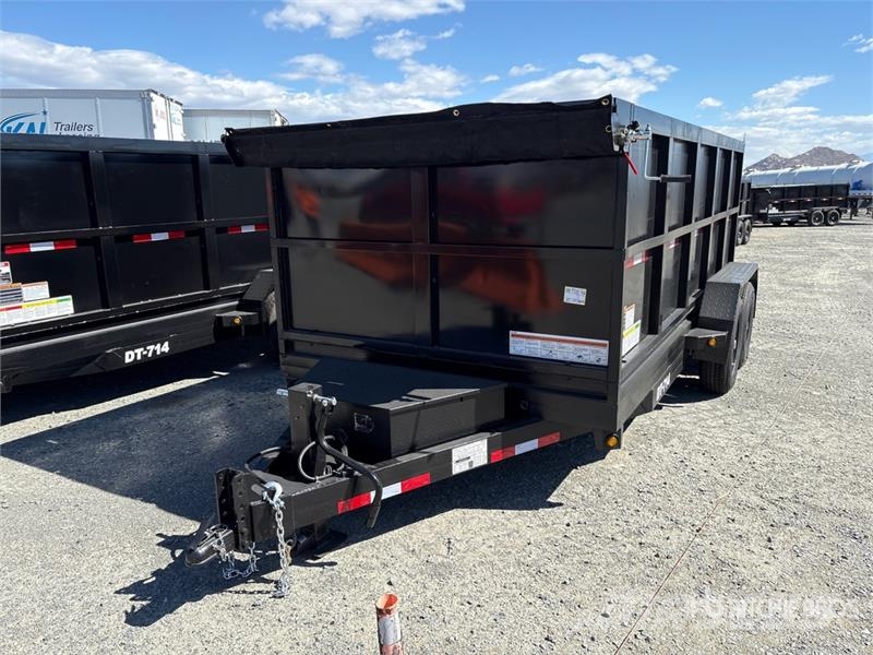 Denton 14 ft T/A Dump Utility Trailer Самоскиди