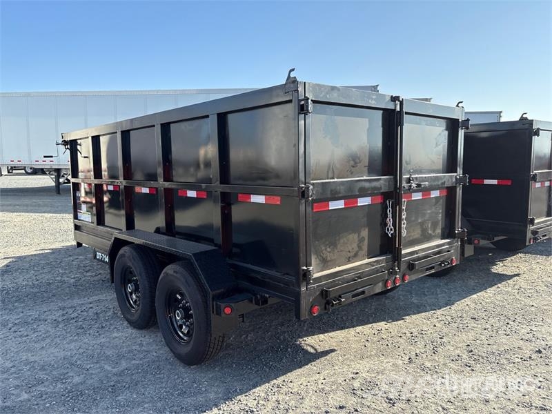 Denton 14 ft T/A Dump Utility Trailer Pašizgāzējs