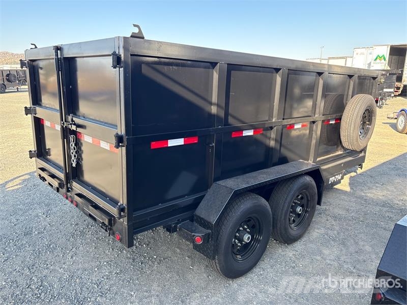 Denton 14 ft T/A Dump Utility Trailer Pašizgāzējs