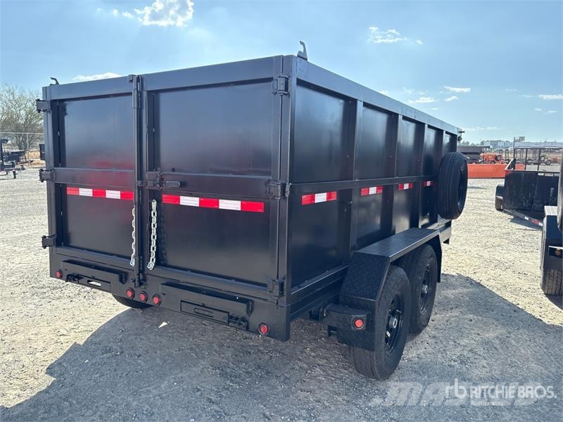  Denton 14 ft T/A Dump Utility Trailer Pašizgāzējs