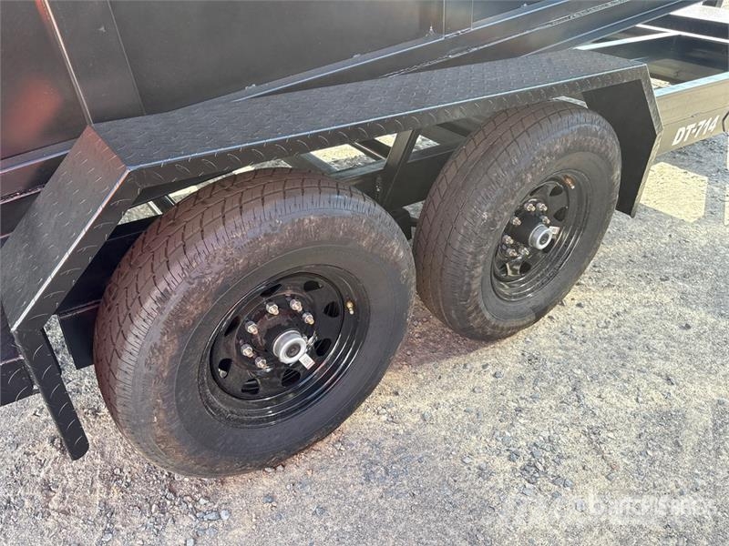  Denton 14 ft T/A Dump Utility Trailer Pašizgāzējs