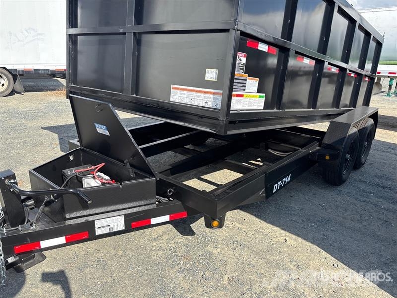 Denton 14 ft T/A Dump Utility Trailer Самоскиди