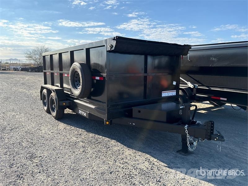  Denton 14 ft T/A Dump Utility Trailer Самоскиди