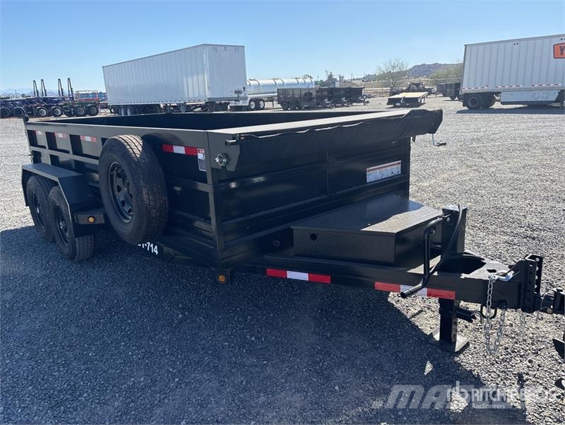  Denton 14 ft T/A Dump Utility Trailer 傾卸式拖車