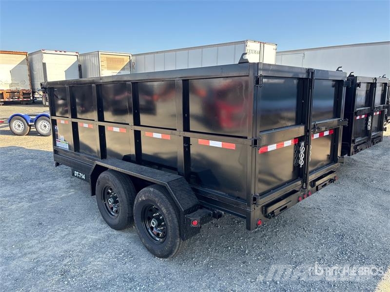 Denton 14 ft T/A Dump Utility Trailer Pašizgāzējs
