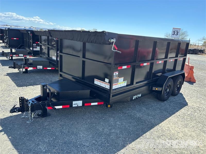 Denton 14 ft T/A Dump Utility Trailer Самоскиди