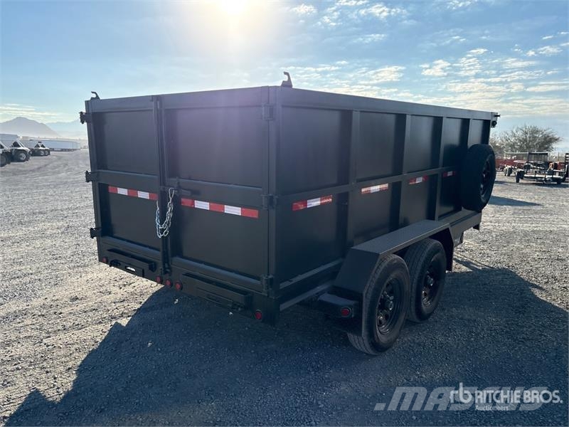  Denton 14 ft T/A Dump Utility Trailer Самоскиди