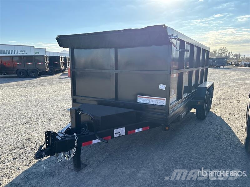  Denton 14 ft T/A Dump Utility Trailer Самоскиди
