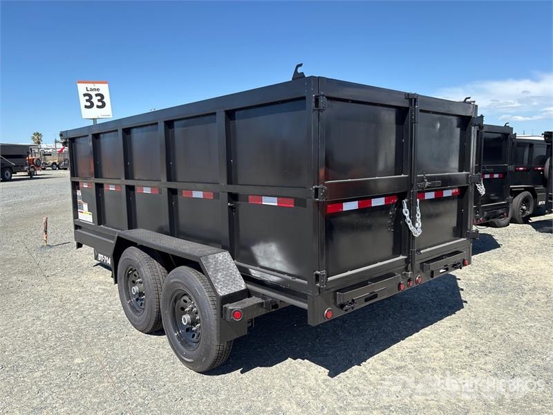 Denton 14 ft T/A Dump Utility Trailer Самоскиди