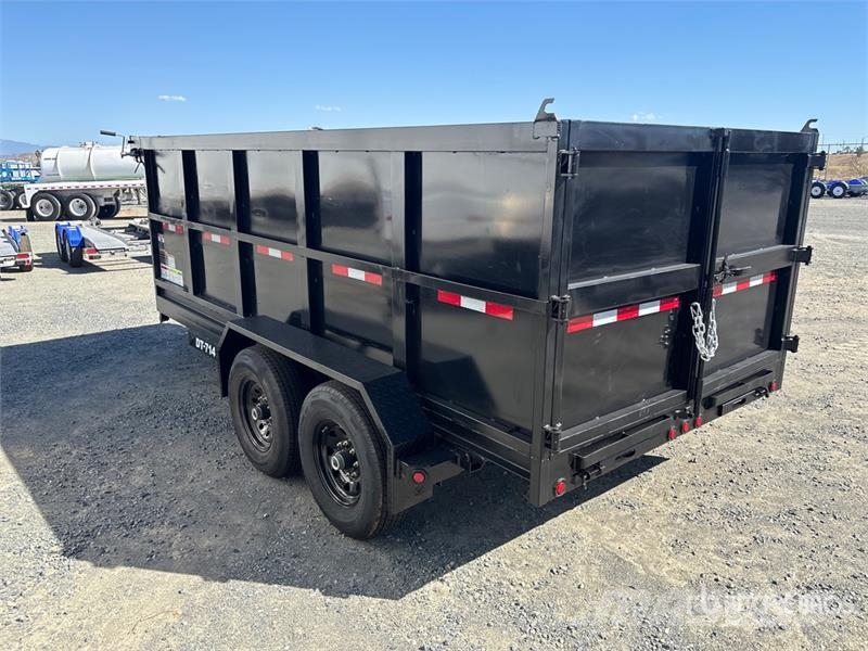 Denton 14 ft T/A Dump Utility Trailer Reboques basculantes