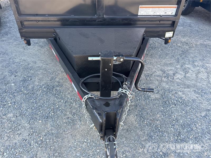 Denton 14 ft T/A Dump Utility Trailer Pašizgāzējs