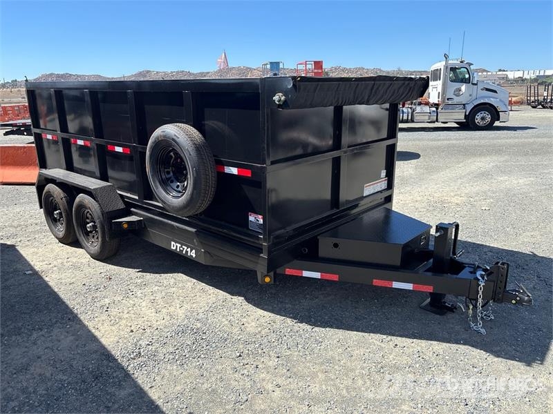 Denton 14 ft T/A Dump Utility Trailer Самоскиди