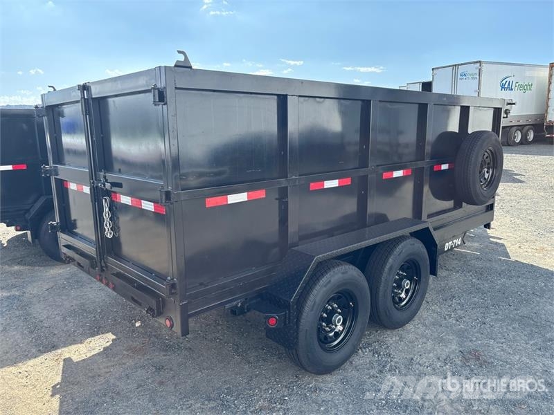 Denton 14 ft T/A Dump Utility Trailer Самоскиди