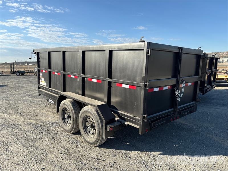  Denton 14 ft T/A Dump Utility Trailer Самоскиди