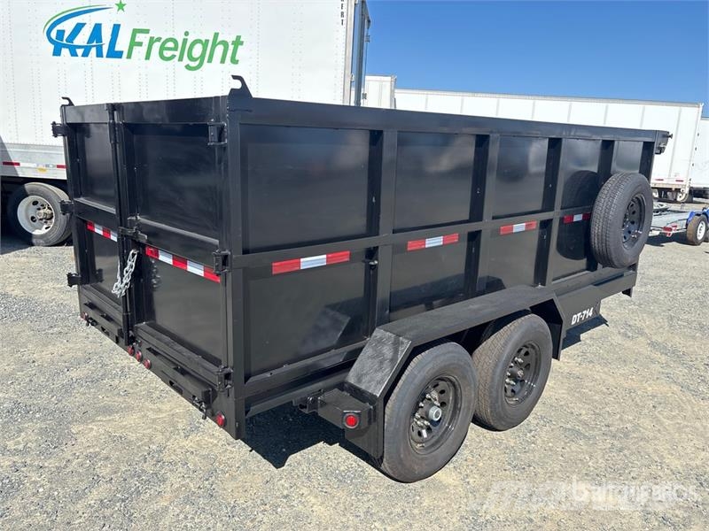 Denton 14 ft T/A Dump Utility Trailer Reboques basculantes