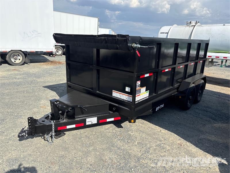 Denton 14 ft T/A Dump Utility Trailer Самоскиди