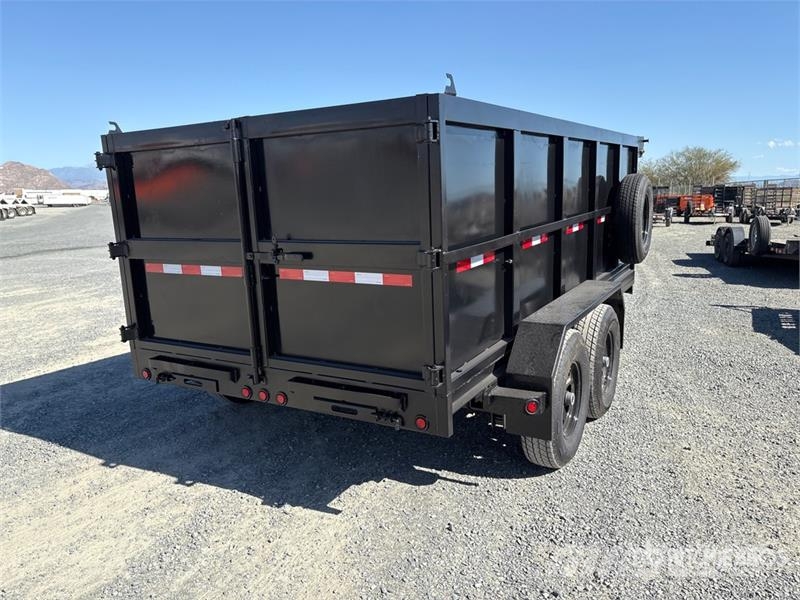 Denton 14 ft T/A Dump Utility Trailer Reboques basculantes