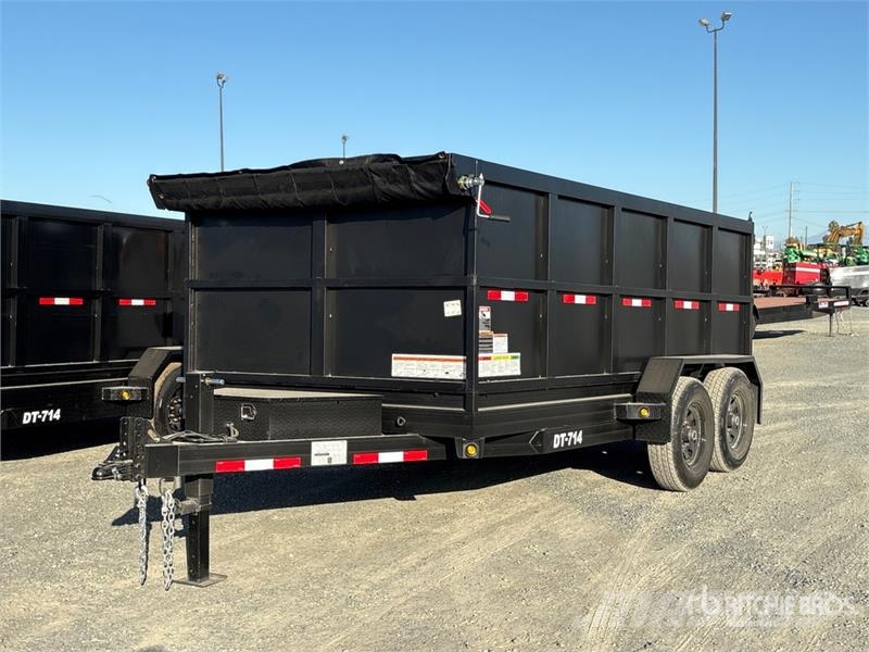  Denton 14 ft T/A Dump Utility Trailer Самоскиди